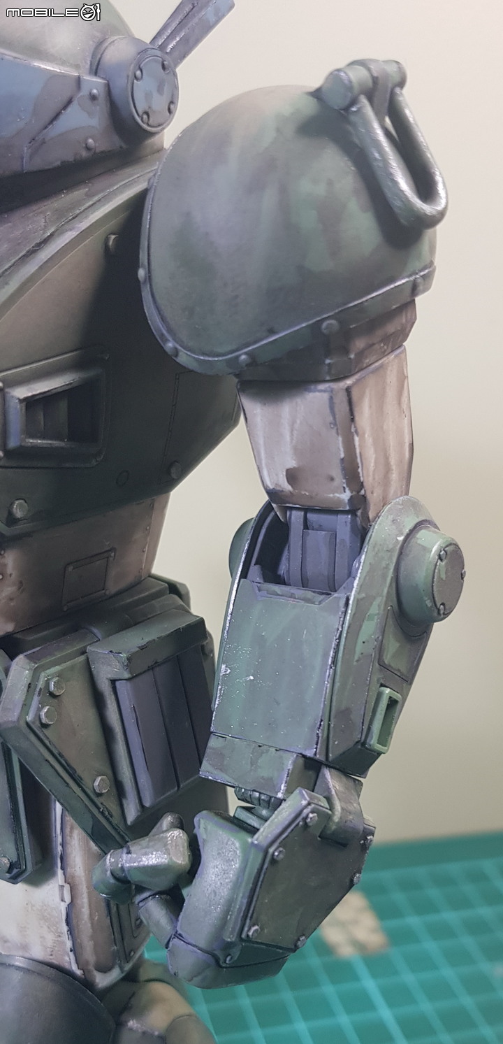 七年級生的回憶 萬代1:20 Scopedog Berkoff Squad 裝甲騎兵眼鏡狗 模型製作分享