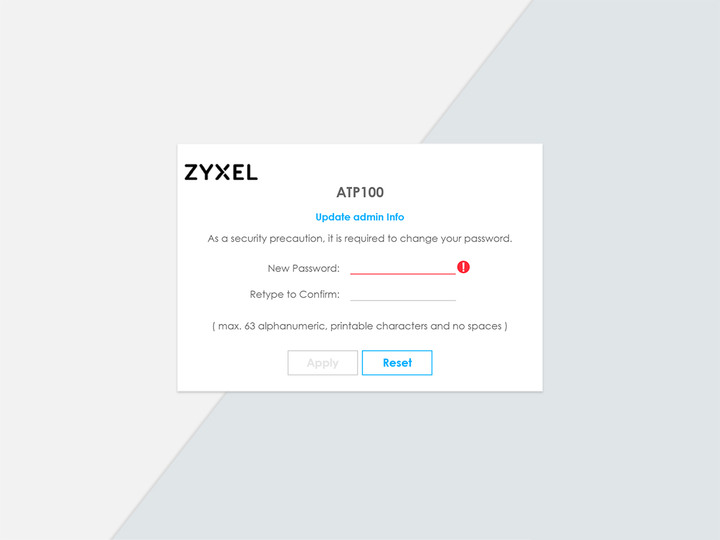 ZYXEL 智能防火牆系列 ATP100 - 小企業資安防護