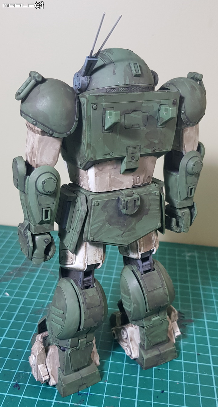 七年級生的回憶 萬代1:20 Scopedog Berkoff Squad 裝甲騎兵眼鏡狗 模型製作分享