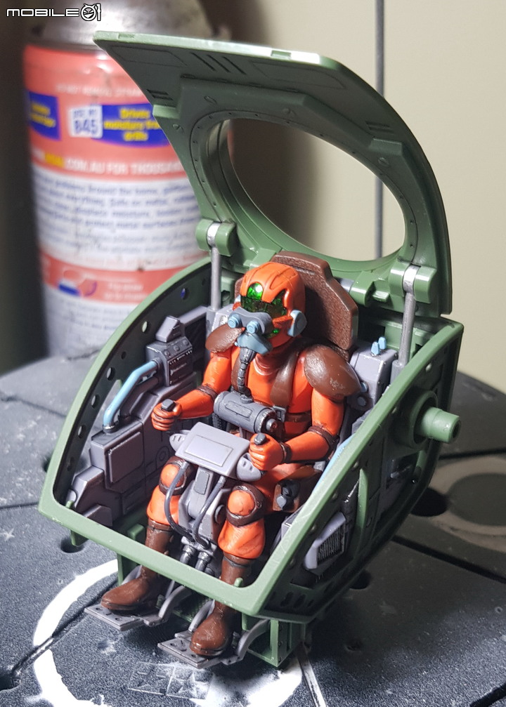 七年級生的回憶 萬代1:20 Scopedog Berkoff Squad 裝甲騎兵眼鏡狗 模型製作分享