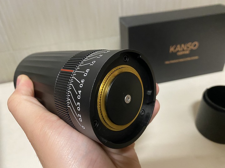 簡易開箱文— kanso Hiku 手搖磨豆機