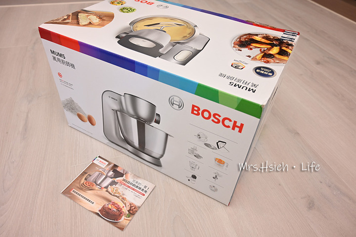 點我看大圖 Bosch精湛萬用廚師機開箱