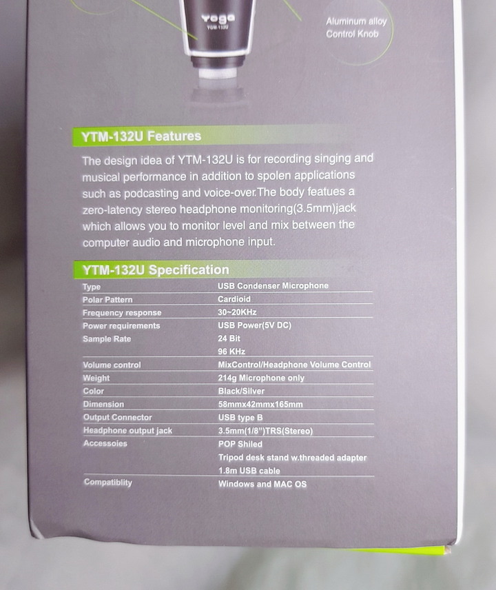 【開箱】樸實無華的 YTM-318U/YTM-132U 電腦麥克風,隨插即用 無腦上手。