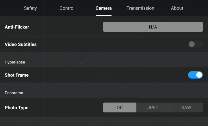 Mavic mini終於給raw了