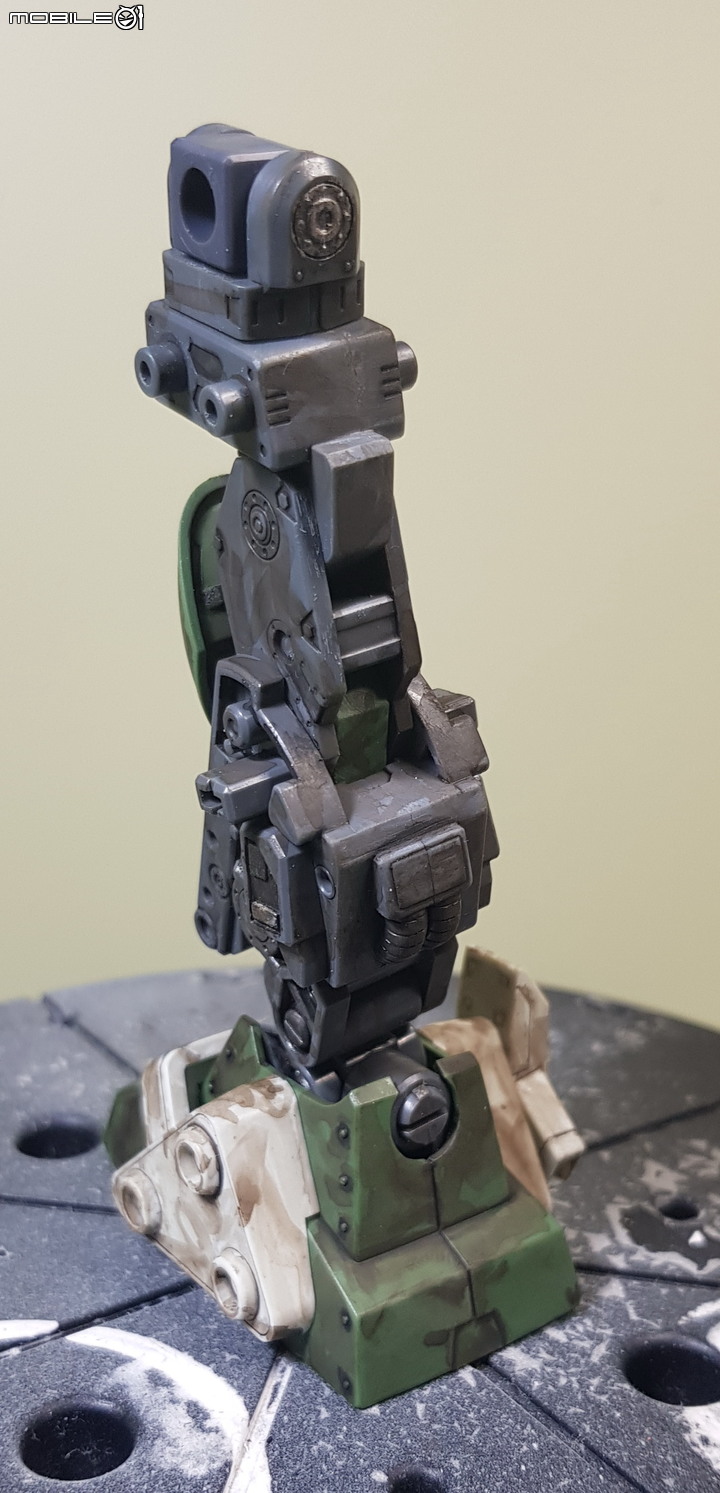 七年級生的回憶 萬代1:20 Scopedog Berkoff Squad 裝甲騎兵眼鏡狗 模型製作分享