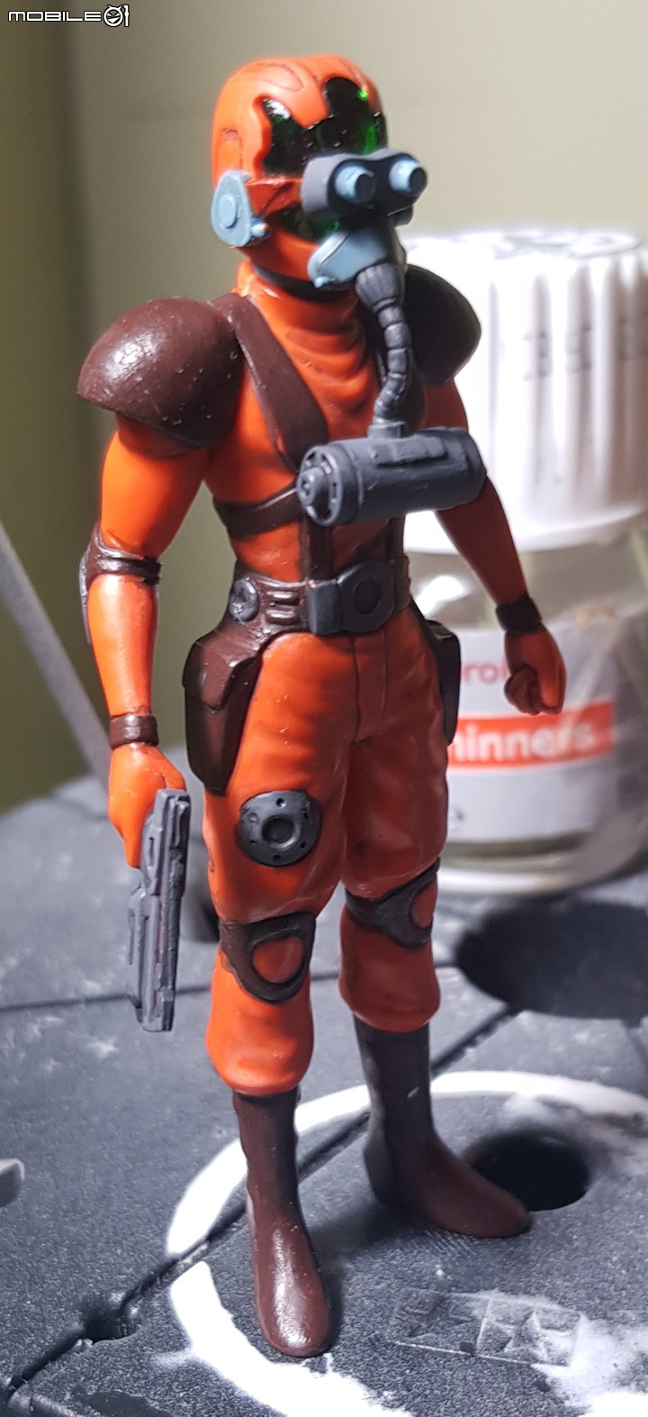 七年級生的回憶 萬代1:20 Scopedog Berkoff Squad 裝甲騎兵眼鏡狗 模型製作分享