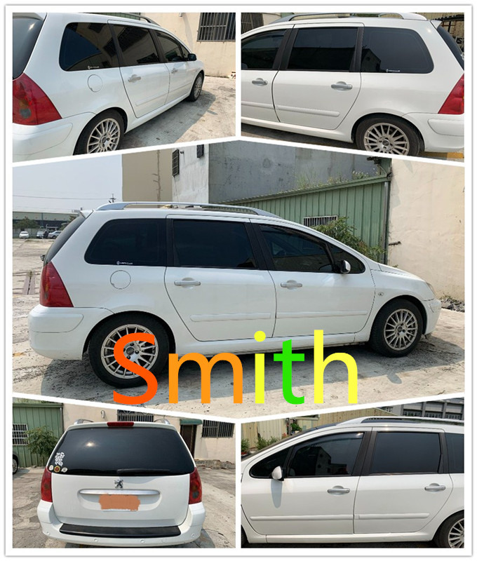 幫愛車寶獅307 換隔熱紙 SMITH T2系列