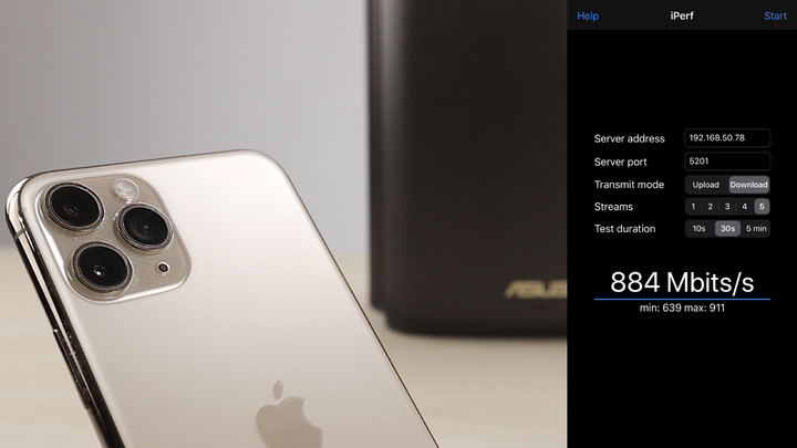 Mesh WiFi 6 實測速度達 884Mb/s,ASUS ZenWiFi AX (XT8)