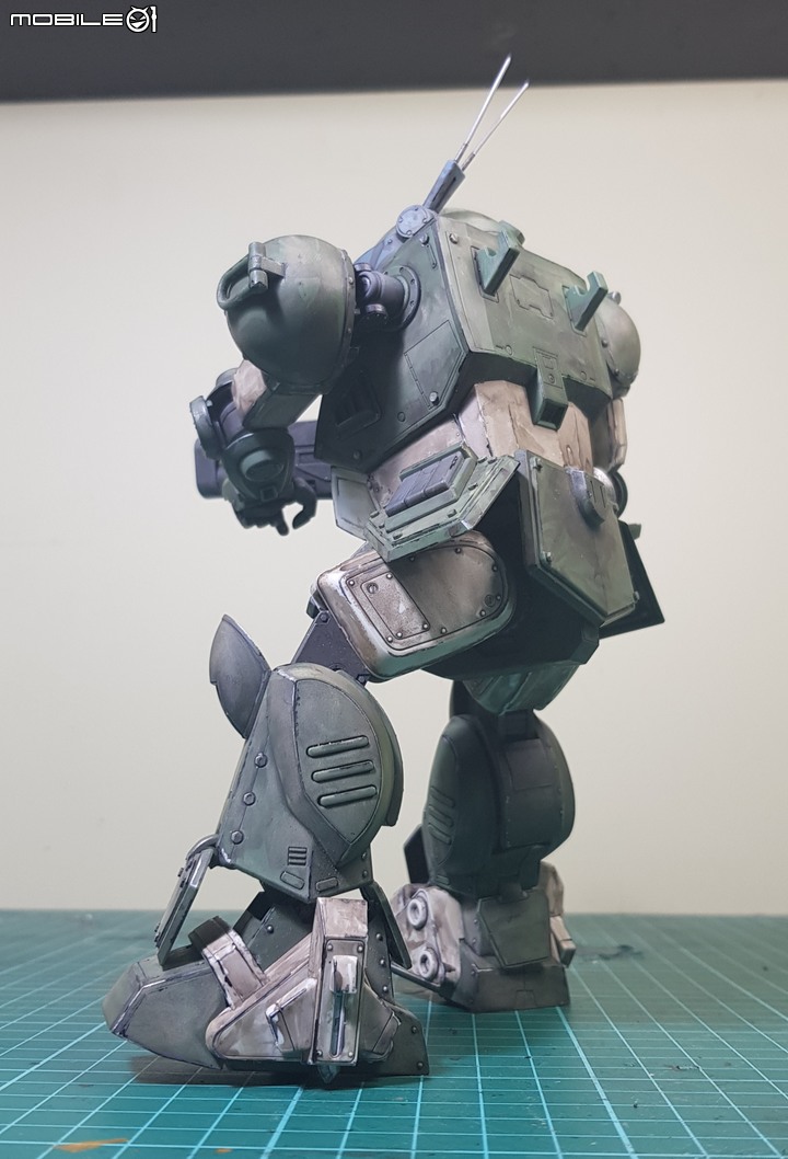 七年級生的回憶 萬代1:20 Scopedog Berkoff Squad 裝甲騎兵眼鏡狗 模型製作分享