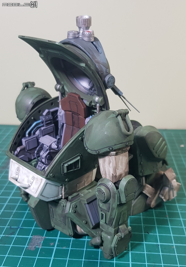 七年級生的回憶 萬代1:20 Scopedog Berkoff Squad 裝甲騎兵眼鏡狗 模型製作分享