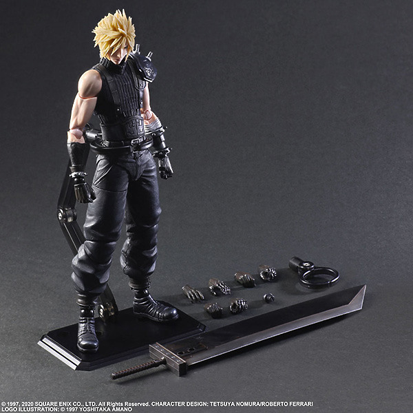 通通到齊!PLAY ARTS改《FINAL FANTASY VII REMAKE》可動模型登場