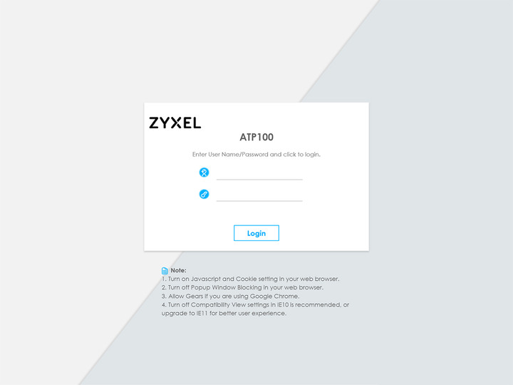 ZYXEL 智能防火牆系列 ATP100 - 小企業資安防護