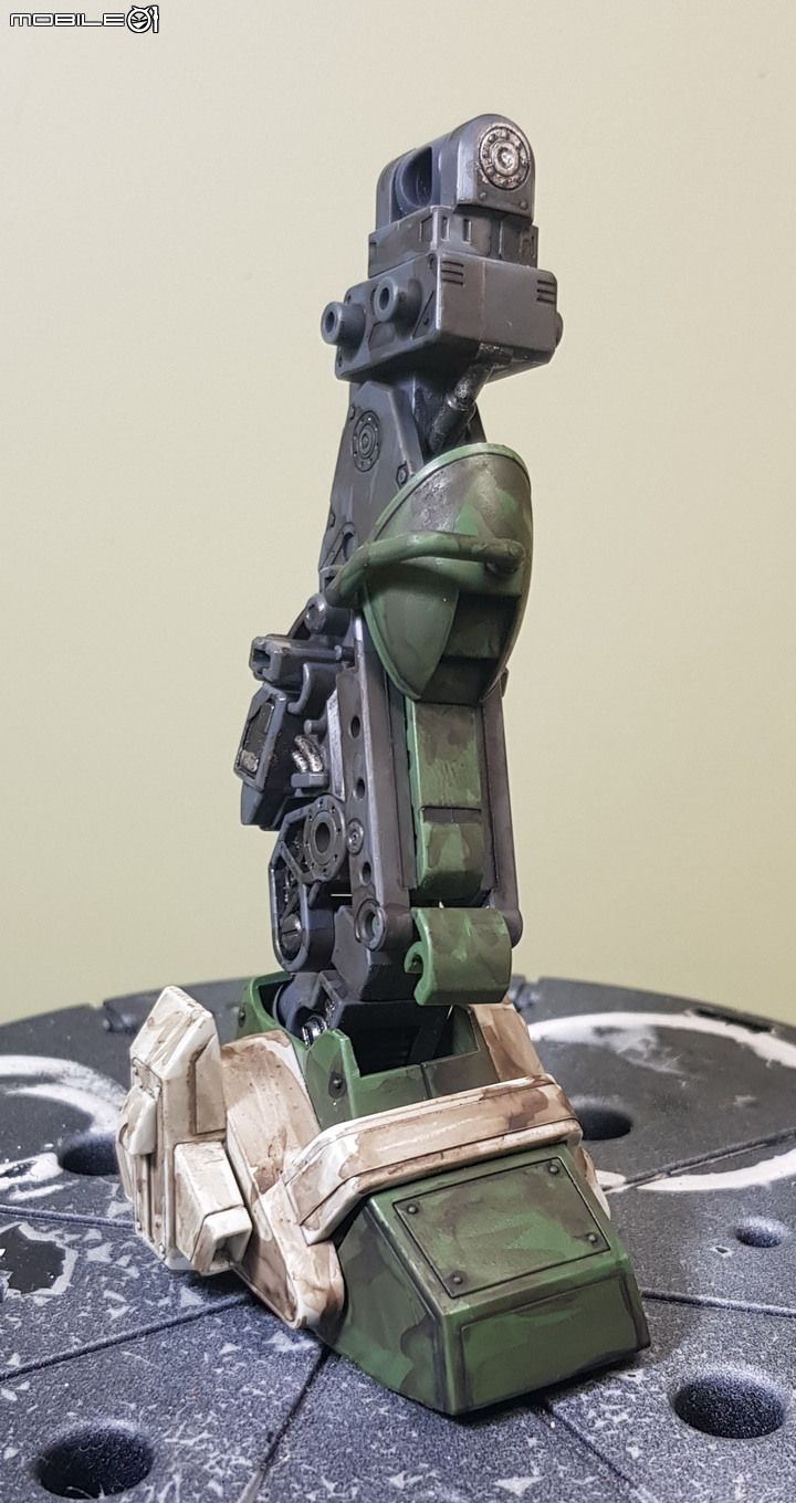 七年級生的回憶 萬代1:20 Scopedog Berkoff Squad 裝甲騎兵眼鏡狗 模型製作分享