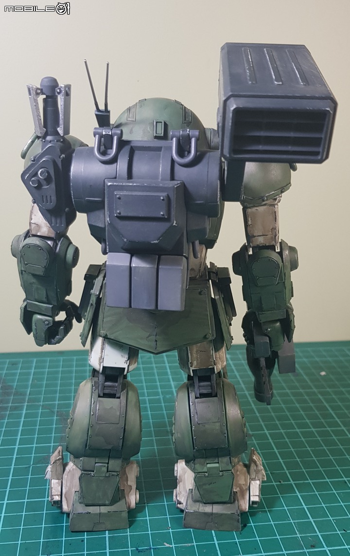 七年級生的回憶 萬代1:20 Scopedog Berkoff Squad 裝甲騎兵眼鏡狗 模型製作分享