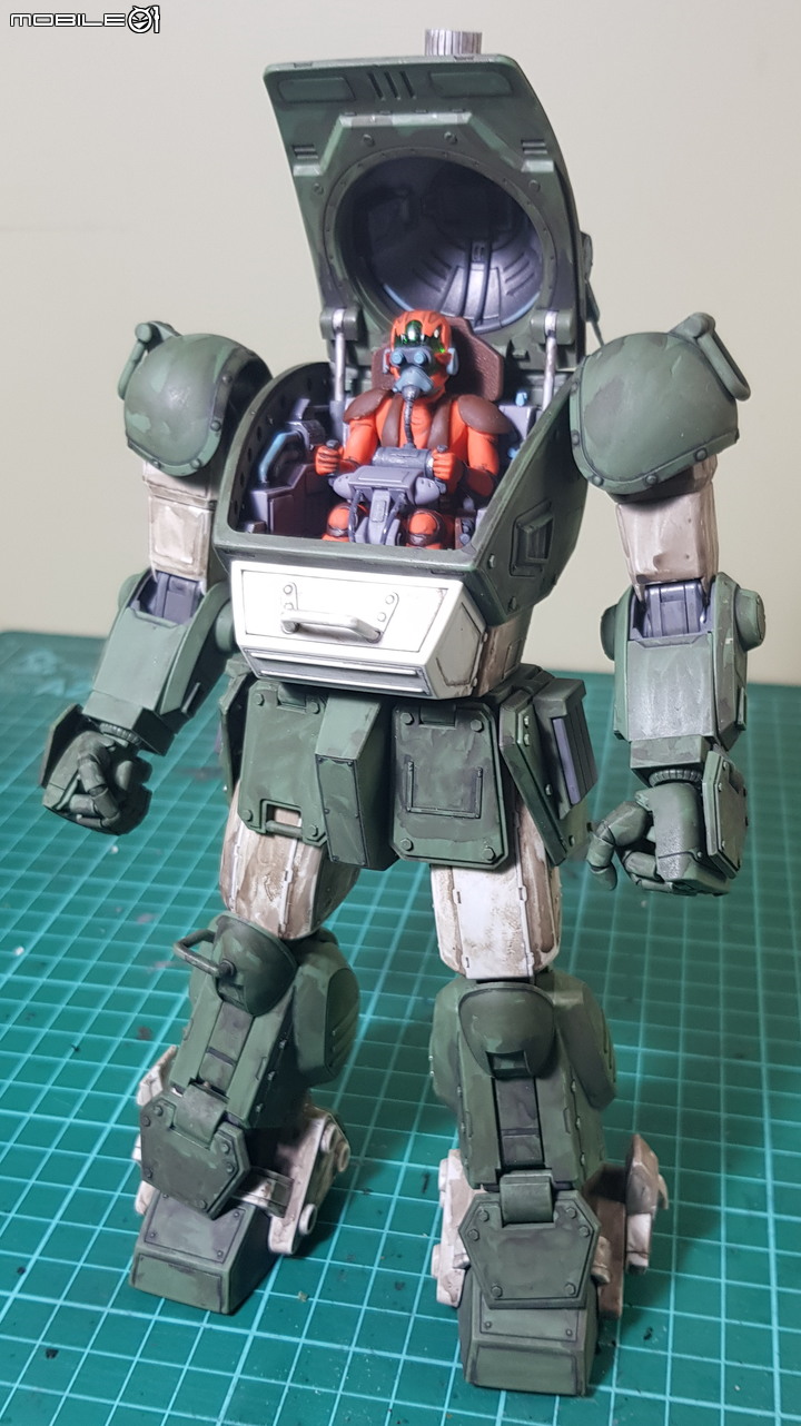 七年級生的回憶 萬代1:20 Scopedog Berkoff Squad 裝甲騎兵眼鏡狗 模型製作分享