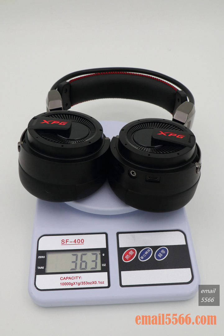 點我看大圖 XPG PRECOG 預知者 電競耳機 開箱-FPS、虛擬7.1、多種連接埠、Hi-Res Audio