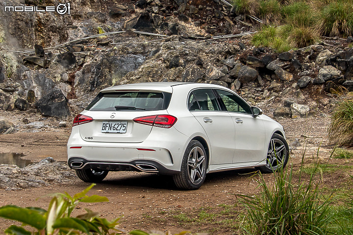 Mercedes-Benz A180 運動版試駕 入門動力也有一身勁裝