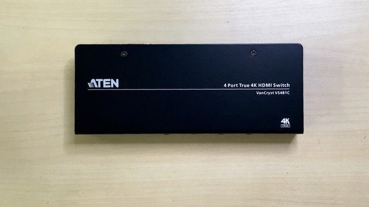 開箱 ATEN VS481C 高階 4:4:4 採樣的真 4K HDMI Switch