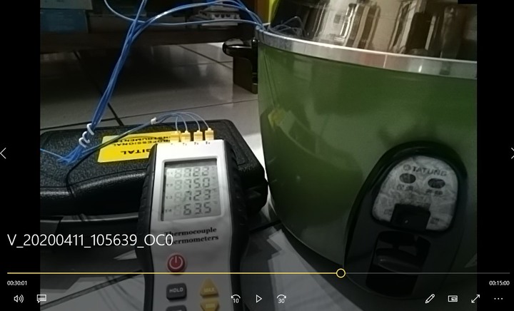 電鍋乾蒸口罩實測