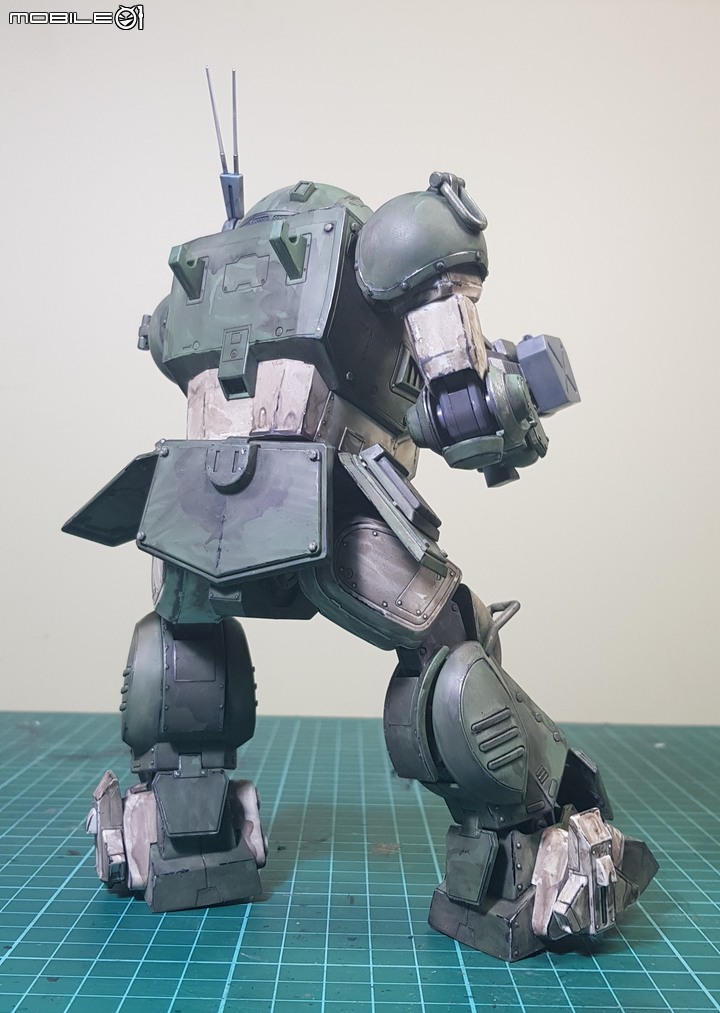七年級生的回憶 萬代1:20 Scopedog Berkoff Squad 裝甲騎兵眼鏡狗 模型製作分享