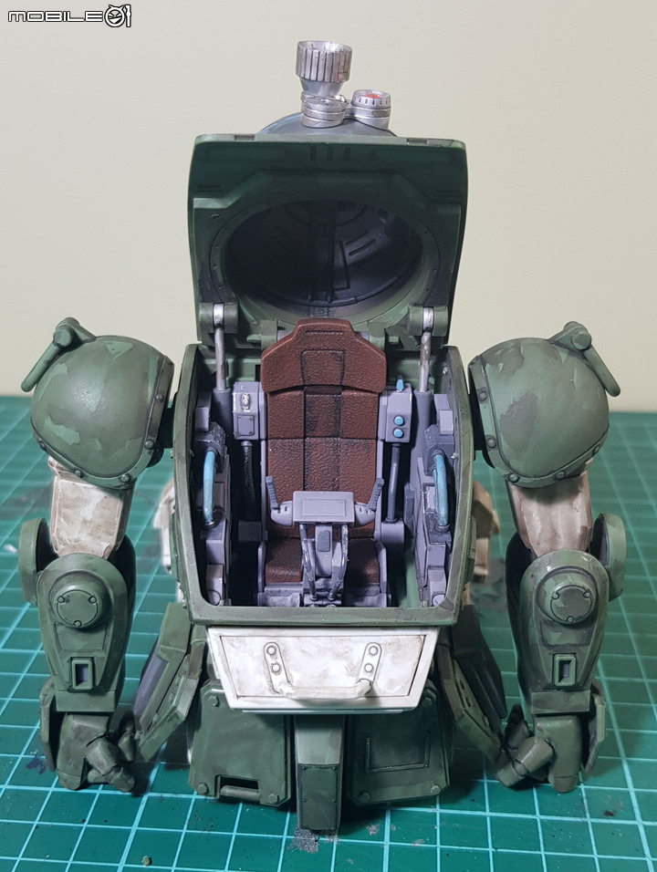 七年級生的回憶 萬代1:20 Scopedog Berkoff Squad 裝甲騎兵眼鏡狗 模型製作分享