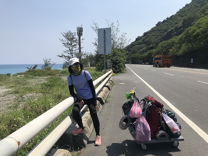 點我看大圖 徒步環島Day23-25台東縣大武鄉9.1K-太麻里鄉32.2K-台東市區23.2K