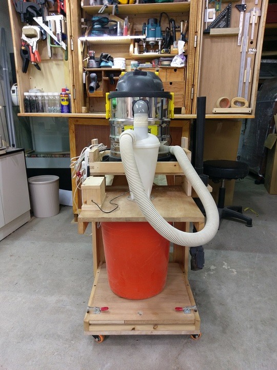 DIY 旋風集塵桶及使用心得... ^^