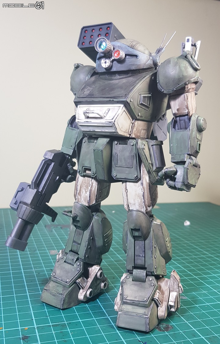 七年級生的回憶 萬代1:20 Scopedog Berkoff Squad 裝甲騎兵眼鏡狗 模型製作分享