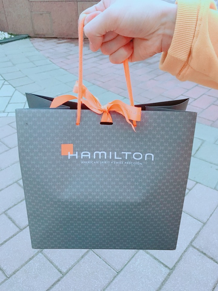 人生第一支機械錶HAMILTON