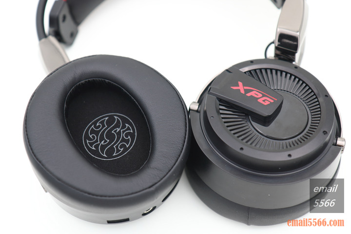 點我看大圖 XPG PRECOG 預知者 電競耳機 開箱-FPS、虛擬7.1、多種連接埠、Hi-Res Audio