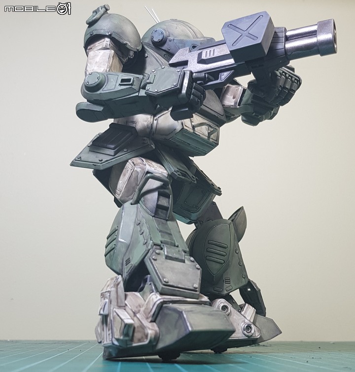 七年級生的回憶 萬代1:20 Scopedog Berkoff Squad 裝甲騎兵眼鏡狗 模型製作分享
