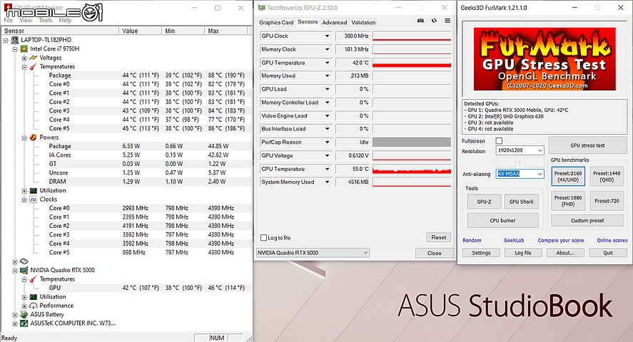 ASUS ProArt StudioBook Pro X W730 測試 隨行的創意工作站！