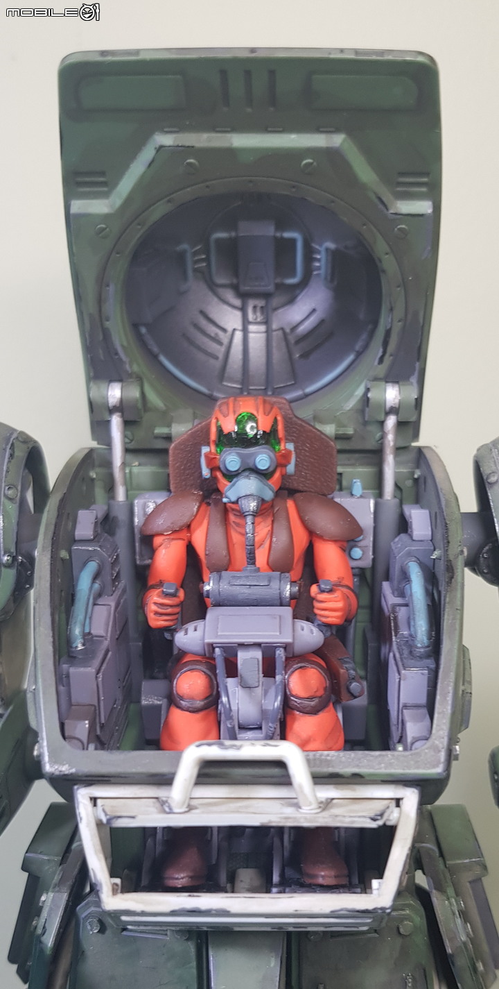 七年級生的回憶 萬代1:20 Scopedog Berkoff Squad 裝甲騎兵眼鏡狗 模型製作分享