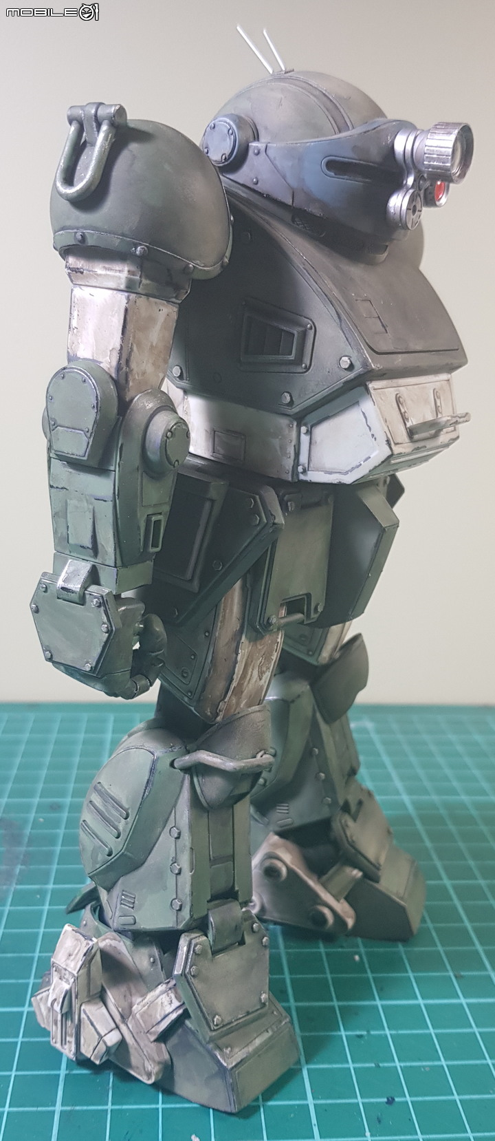 七年級生的回憶 萬代1:20 Scopedog Berkoff Squad 裝甲騎兵眼鏡狗 模型製作分享