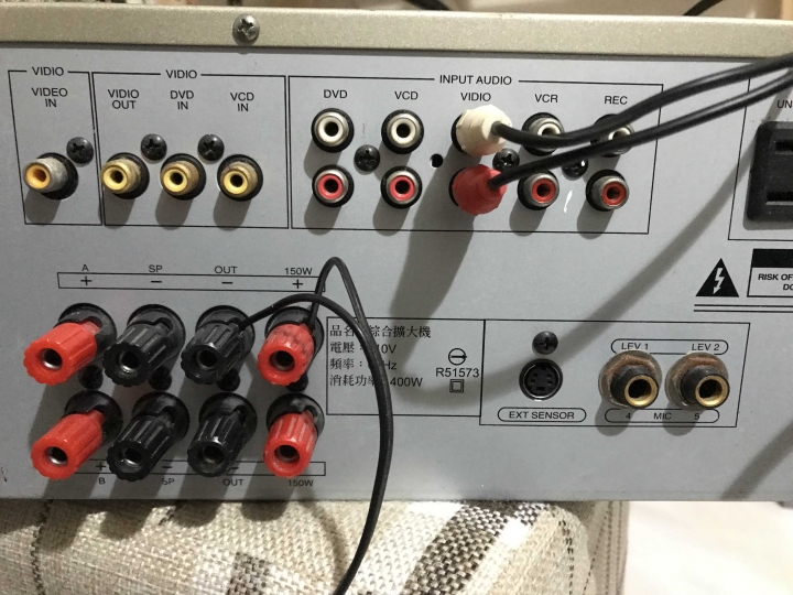 AIMA KA-6688II擴大機接法