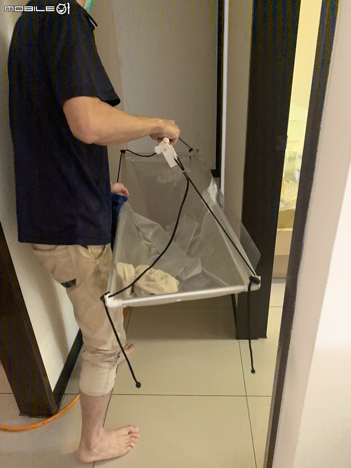 遇到了在APP眾多評論中很帥的冷氣保養師傅