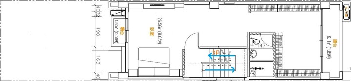 【請教】長型屋平面圖設計