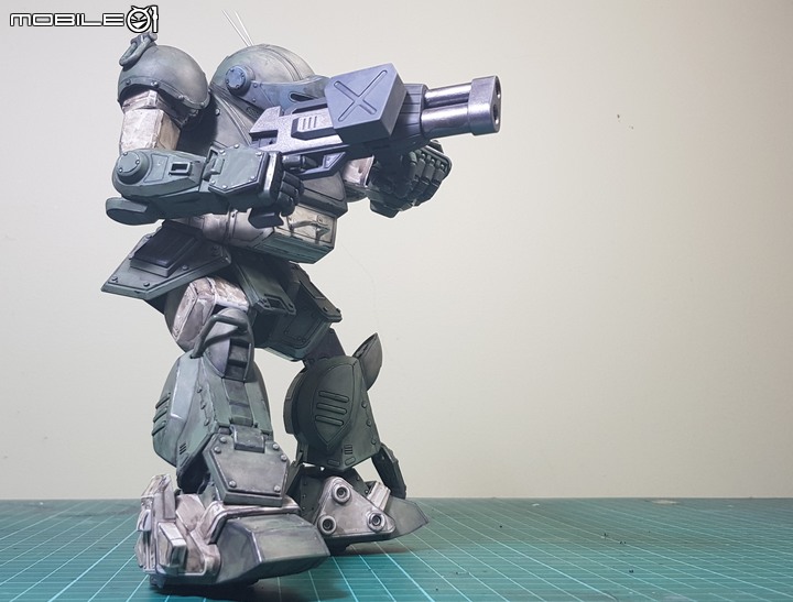 七年級生的回憶 萬代1:20 Scopedog Berkoff Squad 裝甲騎兵眼鏡狗 模型製作分享