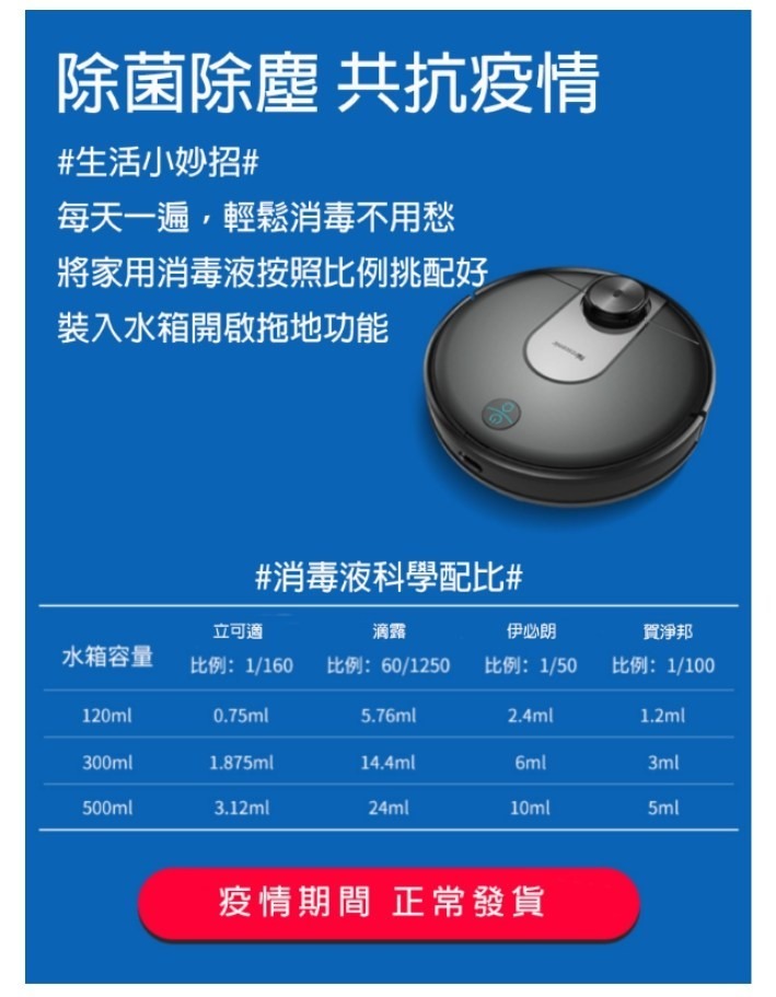 Proscenic M7 WIFI雷射導航型智慧型掃地機器人