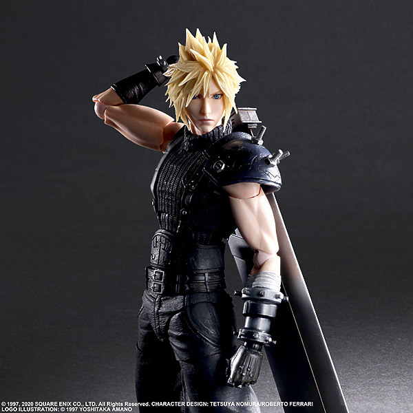 通通到齊!PLAY ARTS改《FINAL FANTASY VII REMAKE》可動模型登場