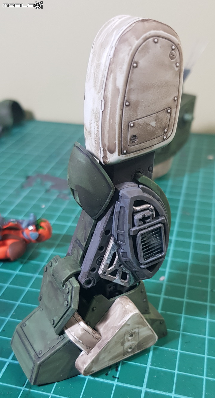 七年級生的回憶 萬代1:20 Scopedog Berkoff Squad 裝甲騎兵眼鏡狗 模型製作分享