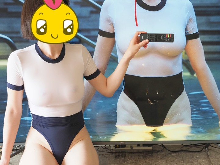 點我看大圖 恐龍小妹的BenQ不閃屏65吋4K電視開箱