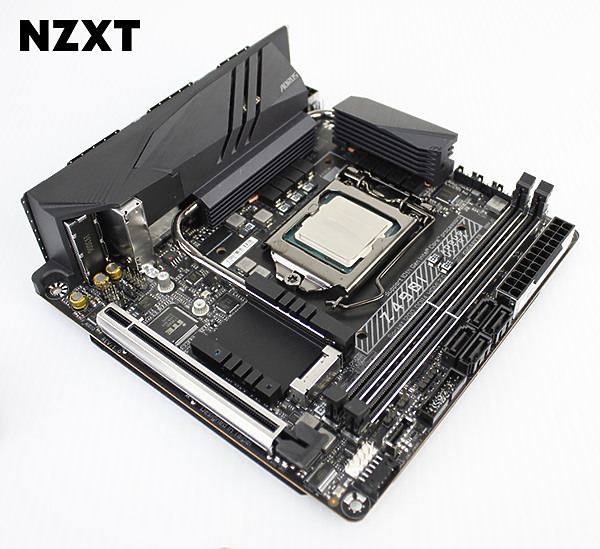 點我看大圖 Intel 10th 處理器與 Z490I Aorus Ultra,NZXT H1 最佳 ITX 解決方案!