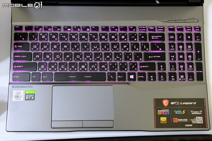 [開箱] MSI GP65 Leopard 10SEK-008TW
