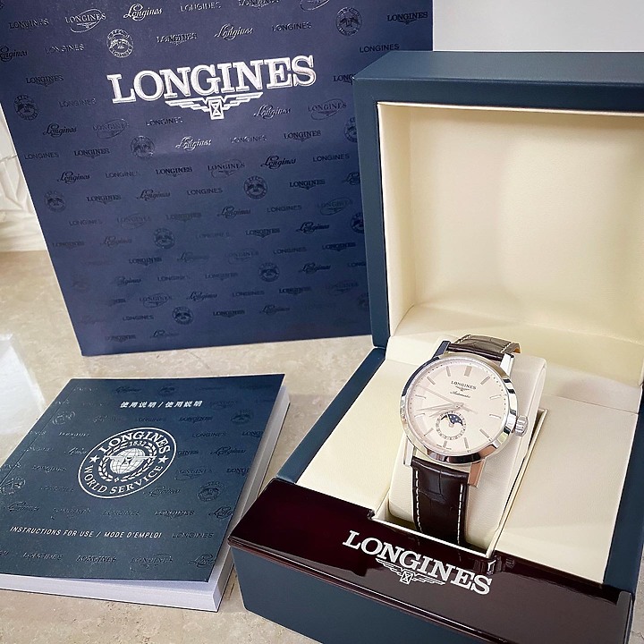 點我看大圖 浪琴錶 1832 月相款 Longines 1832 Moonphase 開箱