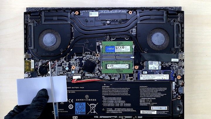 AERO 創作者筆電升級 M.2 SSD 教學