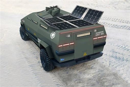 特斯拉攻擊裝甲車曝光