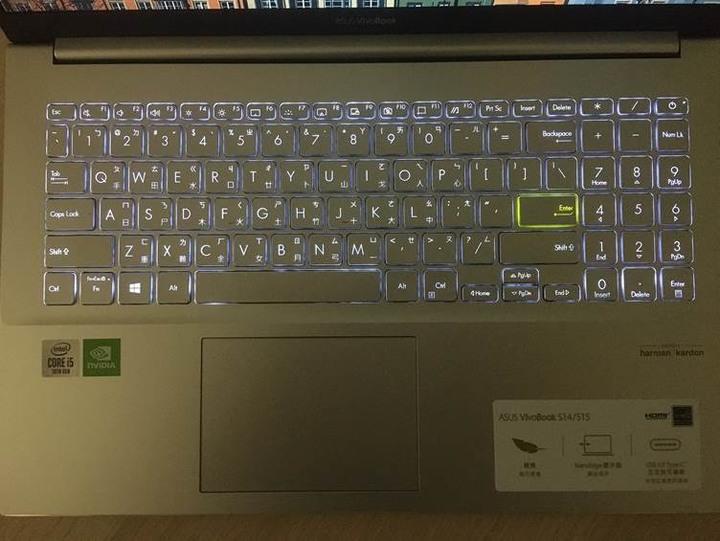 ASUS VivoBook S533 15.6吋 幻彩白,白色控必敗款開箱分享!