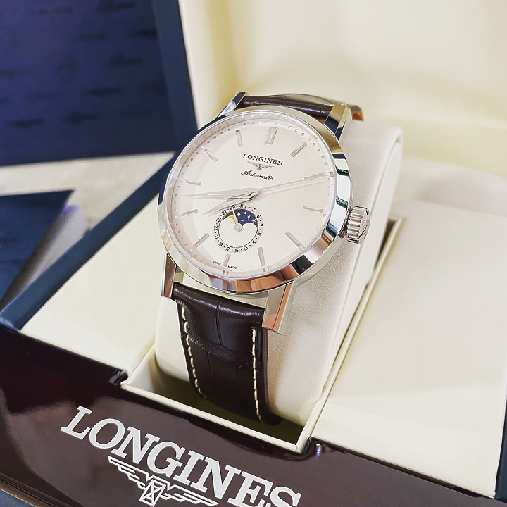 點我看大圖 浪琴錶 1832 月相款 Longines 1832 Moonphase 開箱