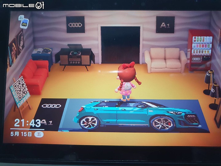 【出島拜訪去】Audi於《集合啦!動物森友會》遊戲中打造《A1 Sportback動森賞車會》概念展間!
